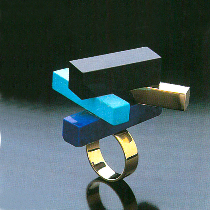 Anello E. Sottsass 1985