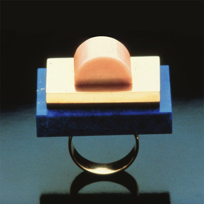 Anello E. Sottsass 1985