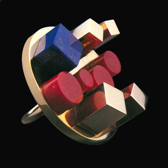 Anello E. Sottsass 1985